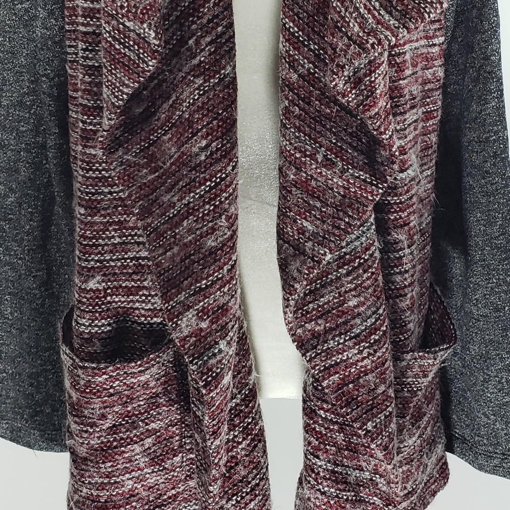 Lucky Brand Open Front Cardigan Sweater *New* Sz L - Picture 4 of 8